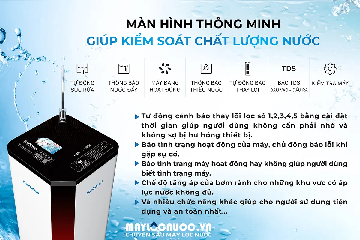 Máy lọc nước Daikiosan DSW-43110I